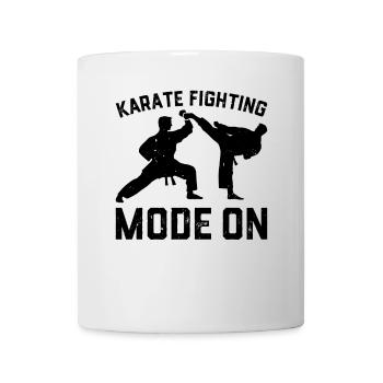 Karate Fighting Mode On - Karate Fighter Karate - Mug - white - Front