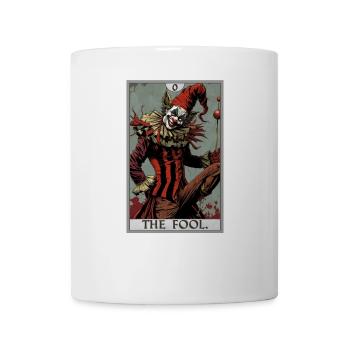 Cartes de tarot Carte de tarot Le fou Le fou - Mug blanc - blanc - Devant