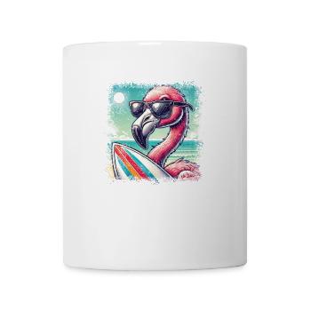 Reite Stilvoll Auf Den Wellen Mit Unserem Surf - Tasse - Weiß - Vorne