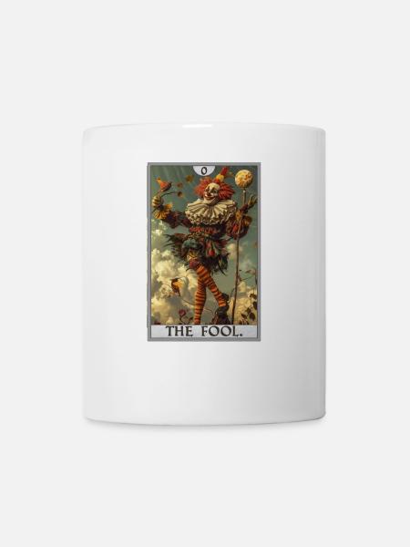 Tarotkarten Tarotkarte The Fool Der Narr - Tasse - Weiß