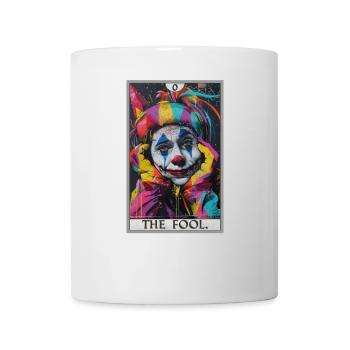 Cartes de tarot Carte de tarot Le fou Le fou - Mug blanc - blanc - Devant
