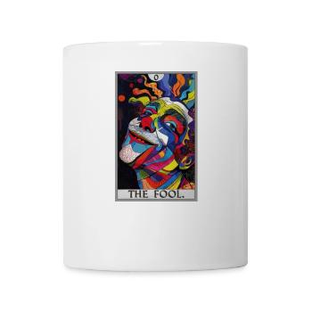Cartes de tarot Carte de tarot Le fou Le fou - Mug blanc - blanc - Devant