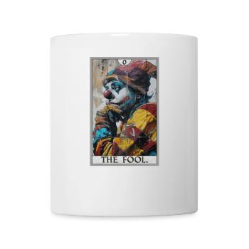 Cartes de tarot Carte de tarot Le fou Le fou - Mug blanc - blanc - Devant