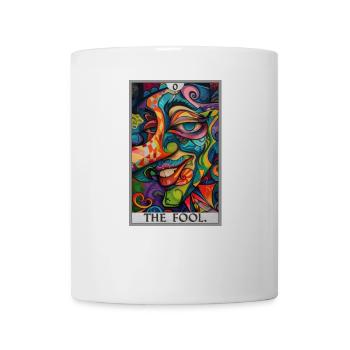 Cartes de tarot Carte de tarot Le fou Le fou - Mug blanc - blanc - Devant