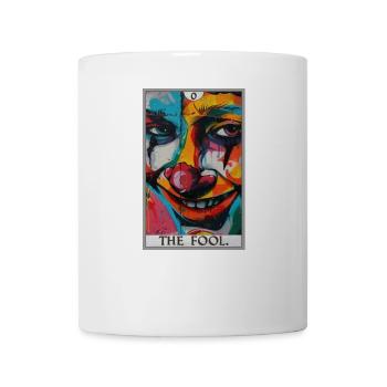 Cartes de tarot Carte de tarot Le fou Le fou - Mug blanc - blanc - Devant