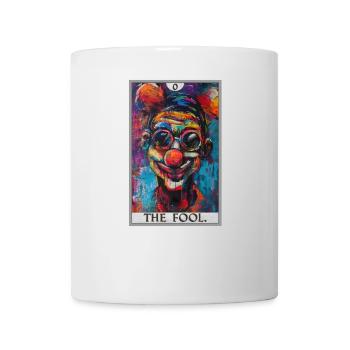 Cartes de tarot Carte de tarot Le fou Le fou - Mug blanc - blanc - Devant