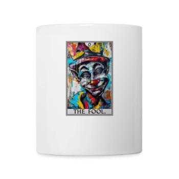 Cartes de tarot Carte de tarot Le fou Le fou - Mug blanc - blanc - Devant