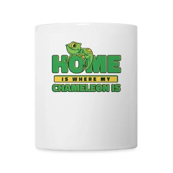 Home Is Where My Chameleon Is Veiled Panther - Mug - white - Front