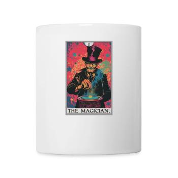 Tarot Card The Magician The Magician - Mug - white - Front