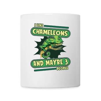 J’aime Chameleons And Maybe 3 People Panther - Mug blanc - blanc - Devant