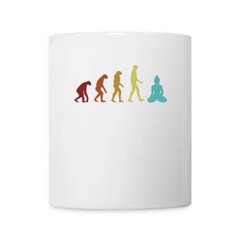 Buddhism Evolution Buddhist Statue Symbol Priest - Mug - white - Front
