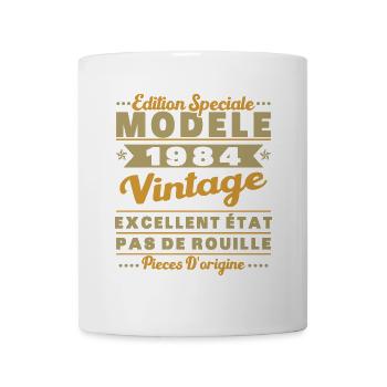 1984 Vintage Original 1984 Birthday Gift - Mug - white - Front