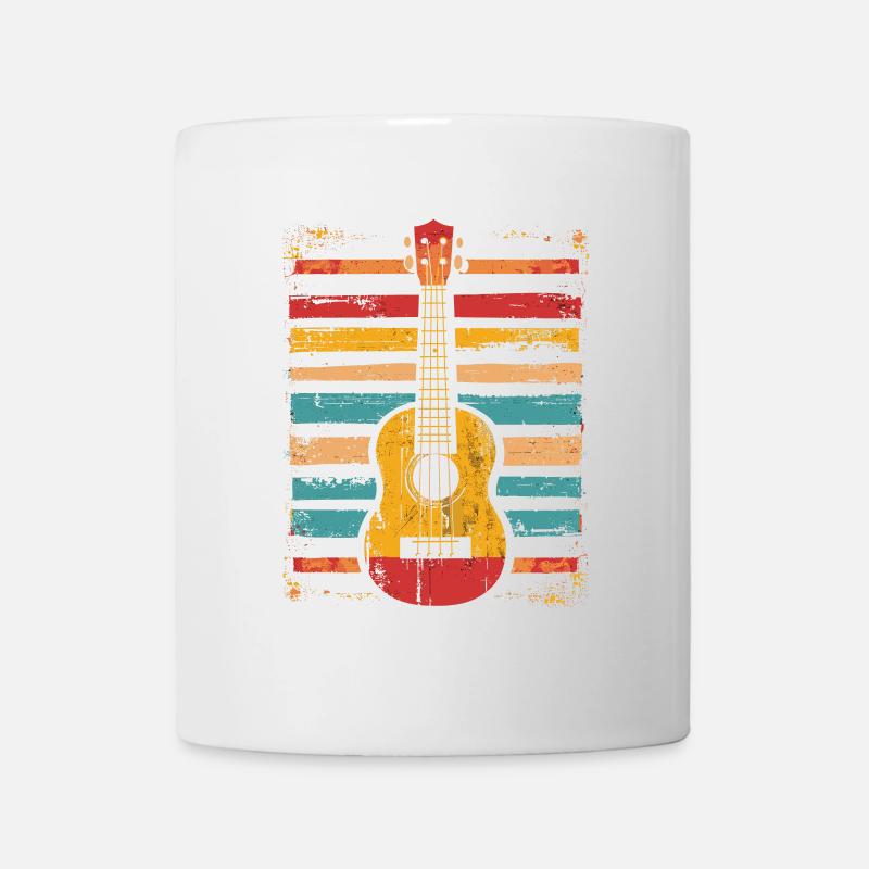 Ukulele Graphics - Mug - white