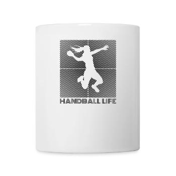 Handballspielerin Handball-Ball Handballer Frauen - Tasse - Weiß - Vorne