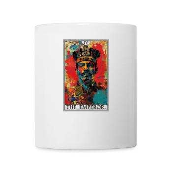 Tarotkarte The Emperor Der Herrscher - Tasse - Weiß - Vorne