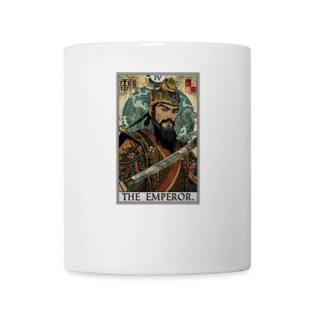 Tarotkarte The Emperor Der Herrscher - Tasse - Weiß - Vorne