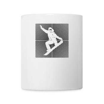 Snowboard Snowboarding Ski Lift Snowboarder - Mug - white - Front