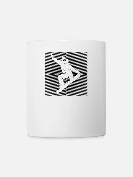 Snowboard Snowboarding Skilift Snowboarder - Tasse - Weiß