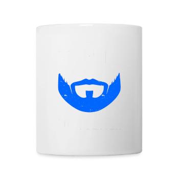Citation à barbe Hommes barbus - Mug blanc - blanc - Devant