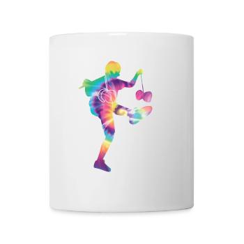 Diabolo Zirkus Jonglieren - Tasse - Weiß - Vorne