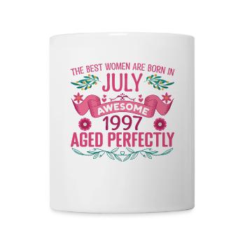 July 1997 Woman's Birthday July 1997 - Mug - white - Front