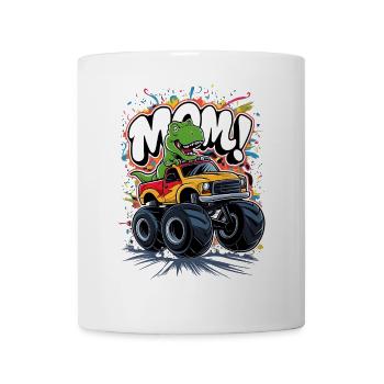 Dino Monster Truck Adventure - Mug - white - Front