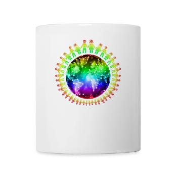 against racism, against the right, against Nazis, love - Mug - white - Front