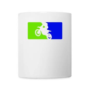 Motocross Enduro Motorcycle Supermoto Motorbike - Mug - white - Front