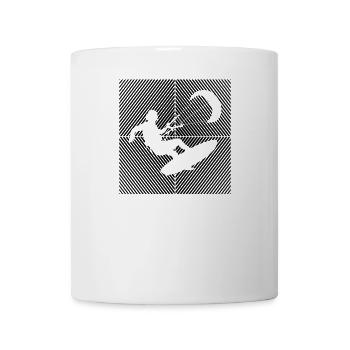 Kitesurf Kiteboard Kitesurfing Kite Surf Board - Mug - white - Front