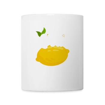 Soutenez votre limonade au citron locale - Mug blanc - blanc - Devant