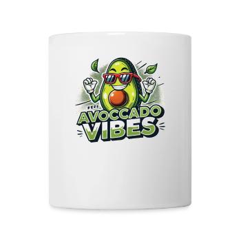 Bonne humeur avec nos vibrations d’avocat - Mug blanc - blanc - Devant