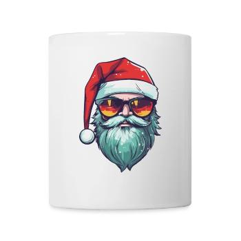 Père Noël Cool Noël - Mug blanc - blanc - Devant