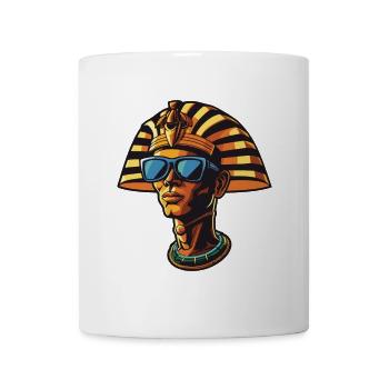 Fête Pharaon Cool Head - Mug blanc - blanc - Devant
