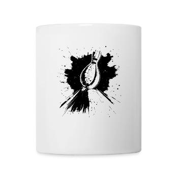 Dessin de bowling - Mug blanc - blanc - Devant