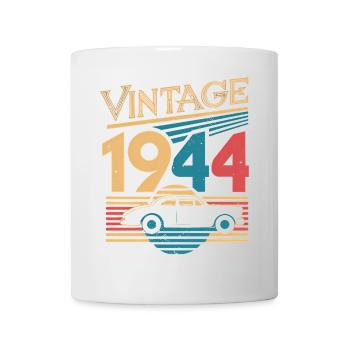 60 Years Old Gifts Vintage Born 1944 Retro - Mug - white - Front