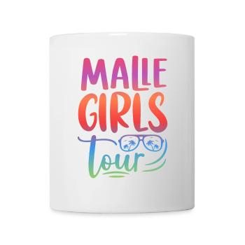 Visite des filles de Malle - Mug blanc - blanc - Devant