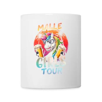 Visite des filles de Malle - Mug blanc - blanc - Devant