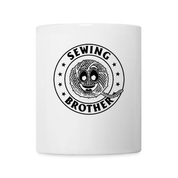 Frère de couture - Mug blanc - blanc - Devant
