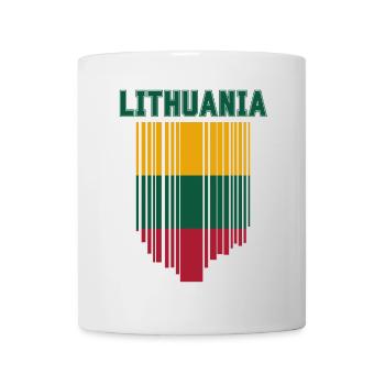 Lithuanian flag, Lithuanian pride - Mug - white - Front