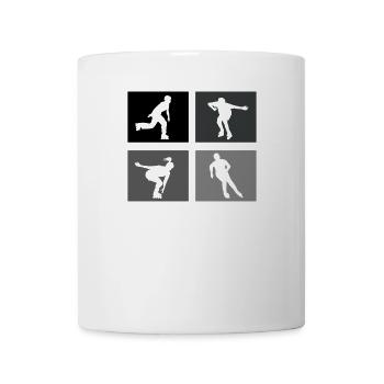 Inline-Skating Rollerskates Inline-Skater - Mug - white - Front