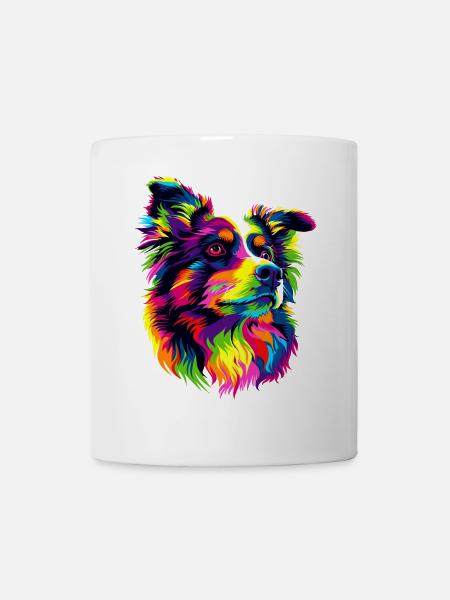 Berger Australien Couleurs vives Pop Art Aussie - Mug blanc - blanc