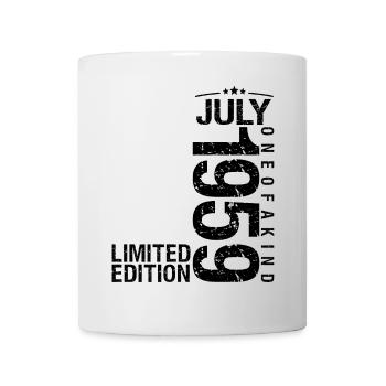 Anniversaire 1959 Juillet 1959 Juillet 1959 - Mug blanc - blanc - Devant