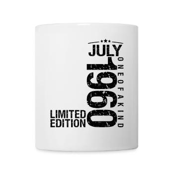 Anniversaire 1960 Juillet 1960 Juillet 1960 - Mug blanc - blanc - Devant