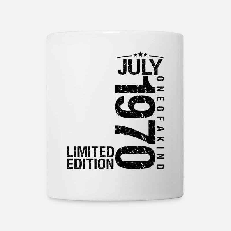 Geburtstag 1970 Juli 1970 Juli 1970 - Tasse - Weiß