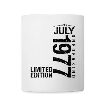 Anniversaire 1977 Juillet 1977 Juillet 1977 - Mug blanc - blanc - Devant