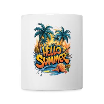 Summer Tropical Vibe Print - Mug - white - Front