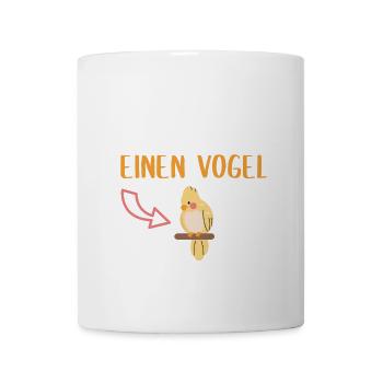 Oiseau pour les farceurs et les amateurs d’humour nerd - Mug blanc - blanc - Devant