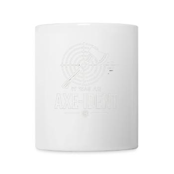 Es war ein Axt-ident - Tasse - Weiß - Vorne