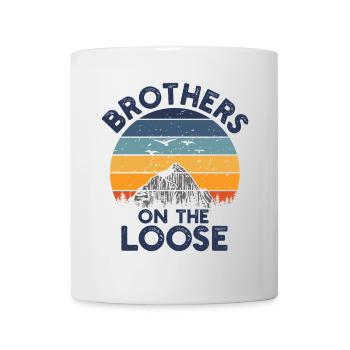 Brothers On The Loose Sibling Journey - Mug - white - Front