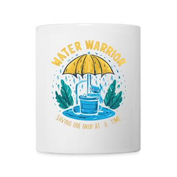 Water Warrior Drop Hero - Mug - white - Front